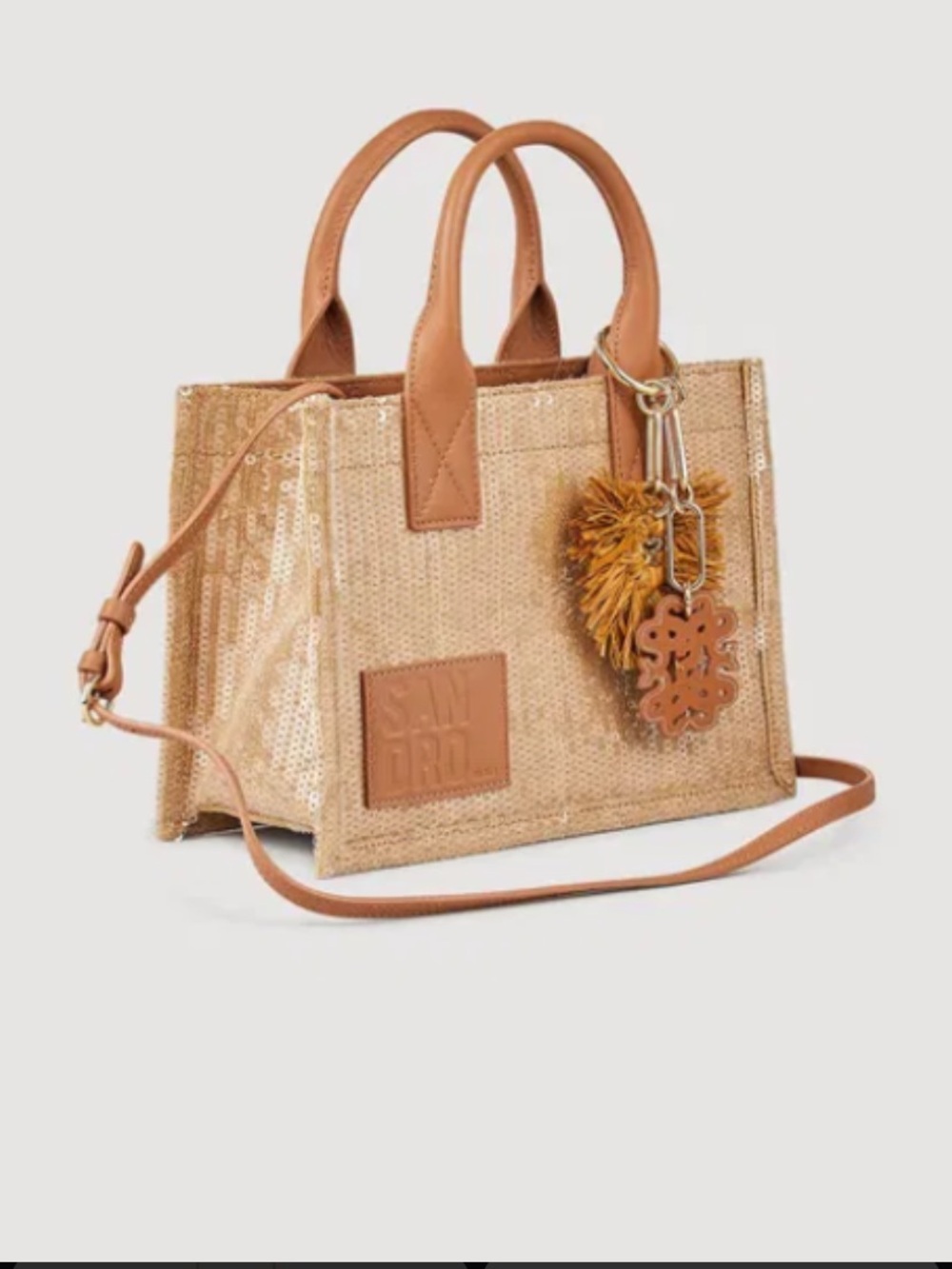Sandro Kasbah Sequin Tote Bag